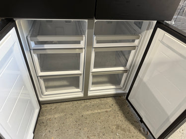 Factory second Fisher&Paykel RF730QZUVB1 690L Quad Door Fridge Freezer – Matte Black - Second Hand Appliances Geebung